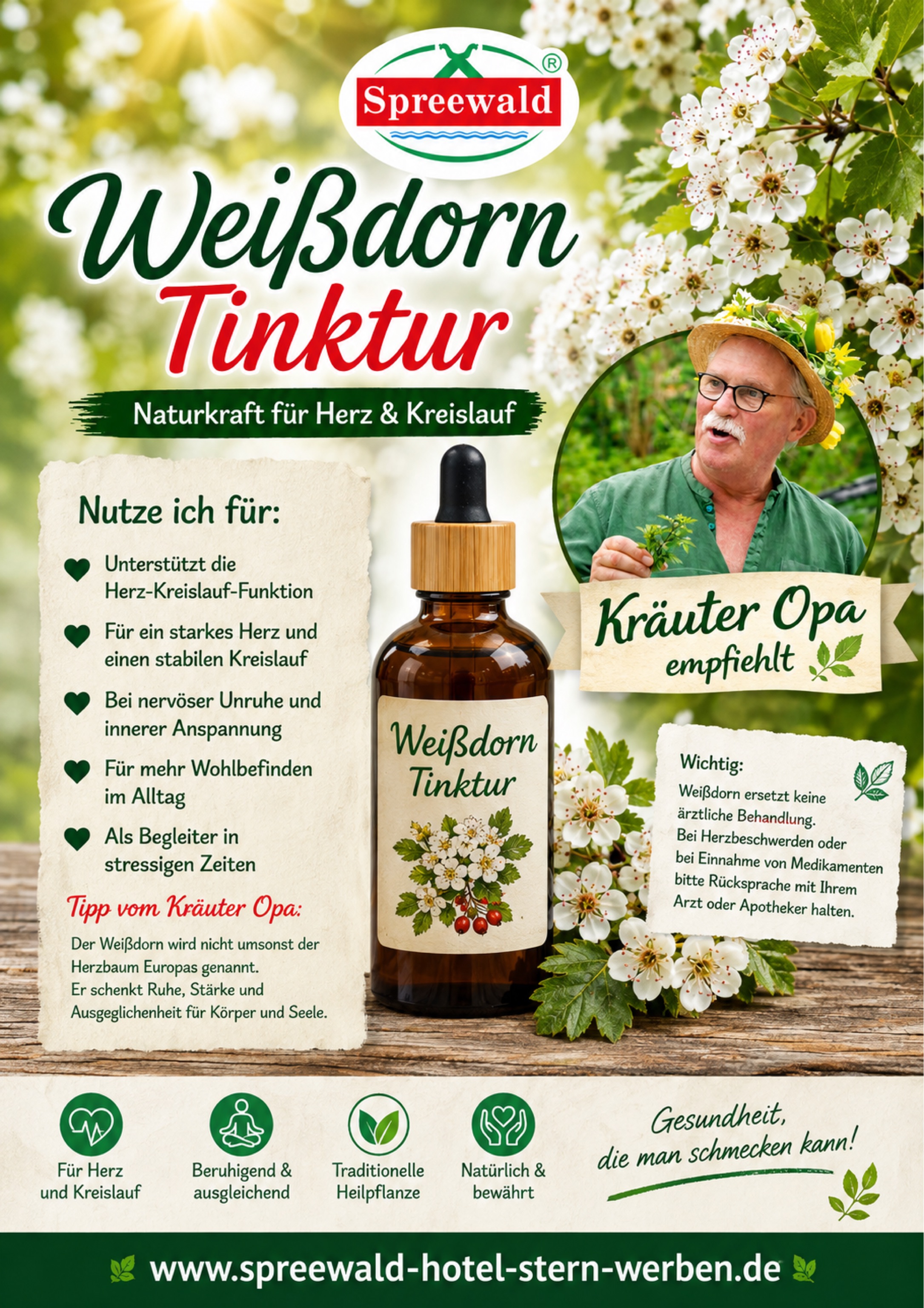 Weißdorn-Tinktur