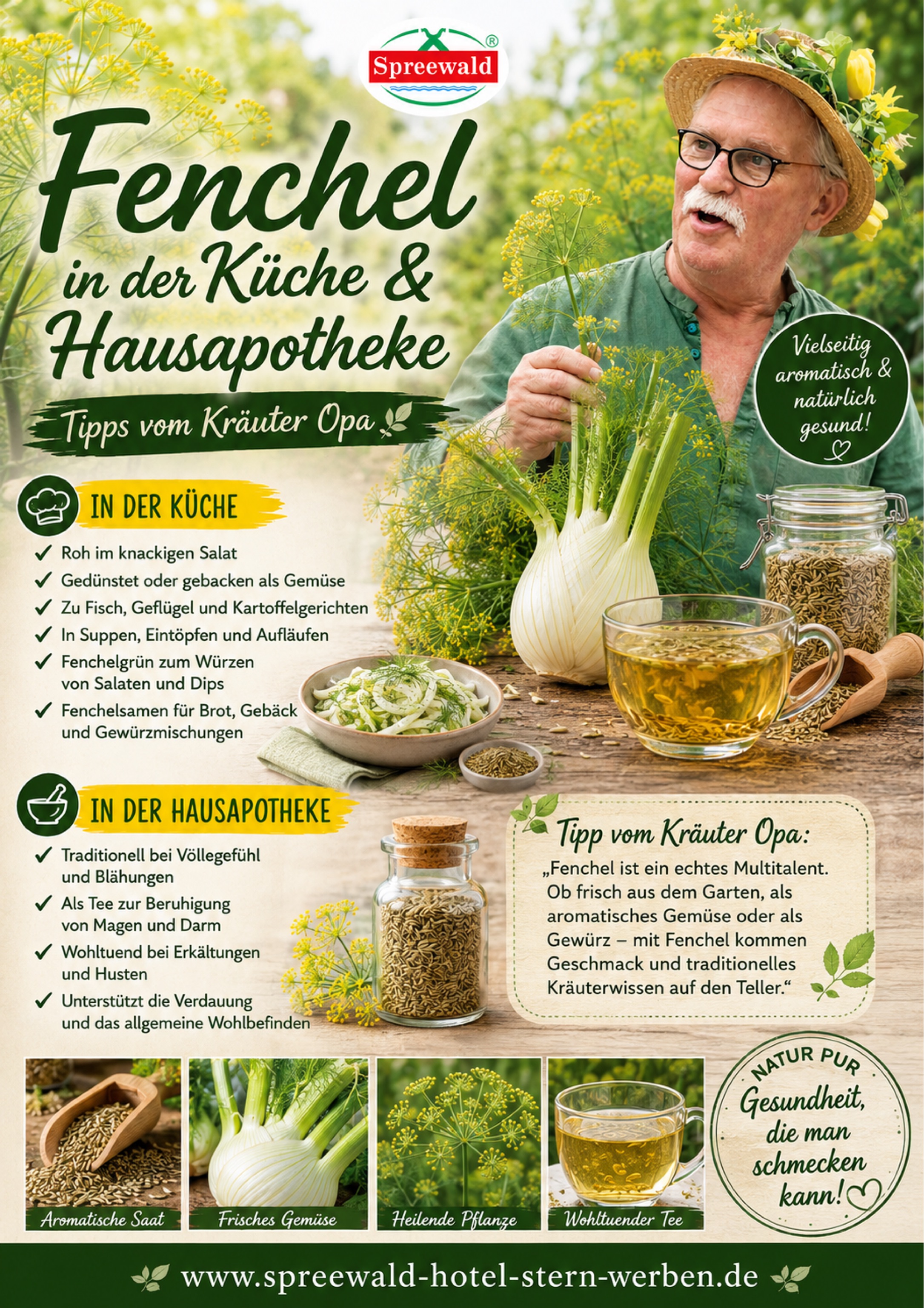 Fenchel in der Küche & Hausapotheke