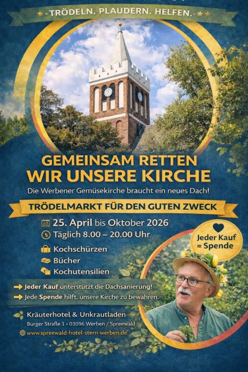 Trödelmarkt im Stern Werben