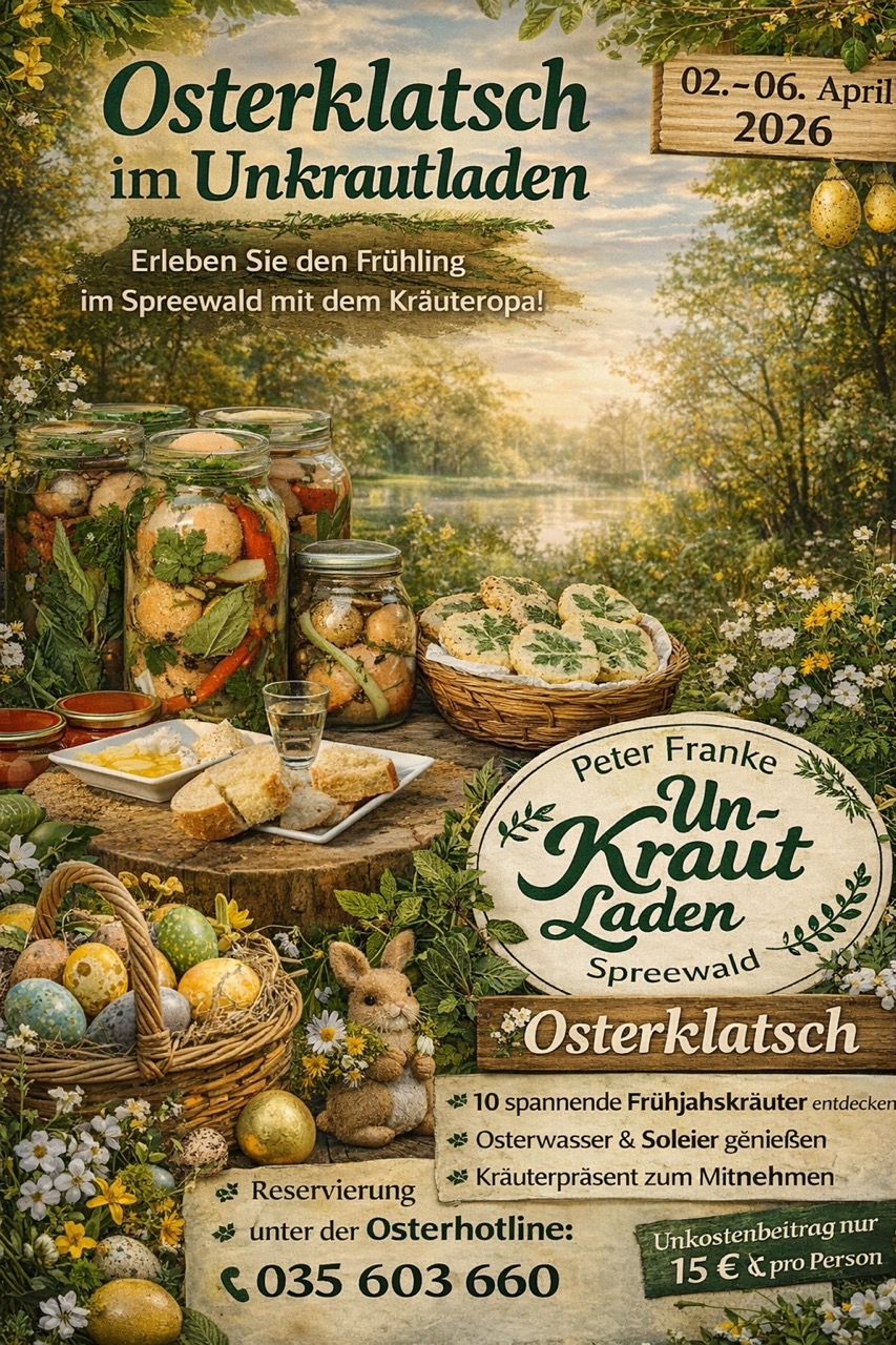 Osterklatsch im Unkrautladen