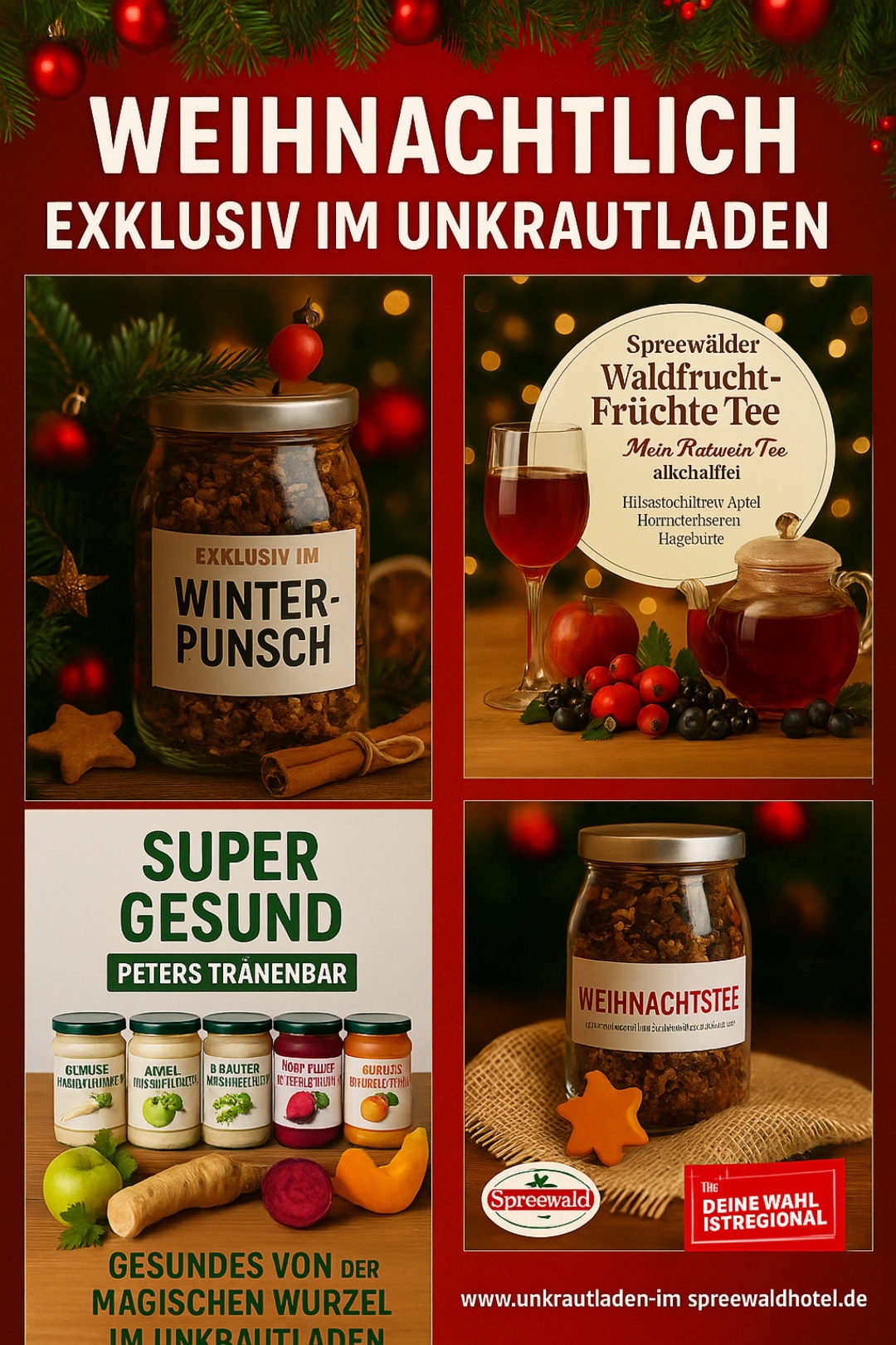 Weihnachtsmarkt im Spreewald