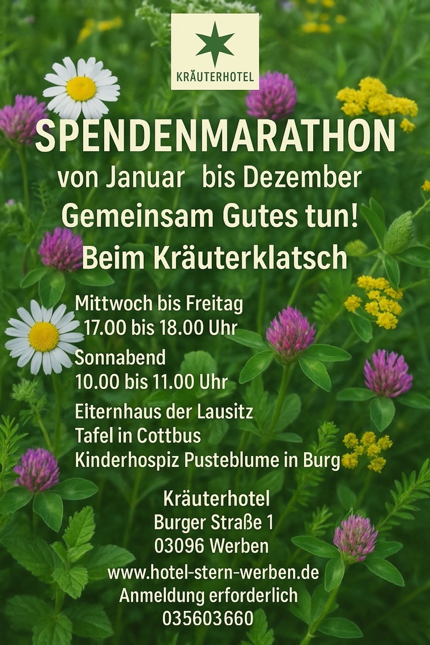 Gemeinsam Gutes tun - beim Kräuterklatsch