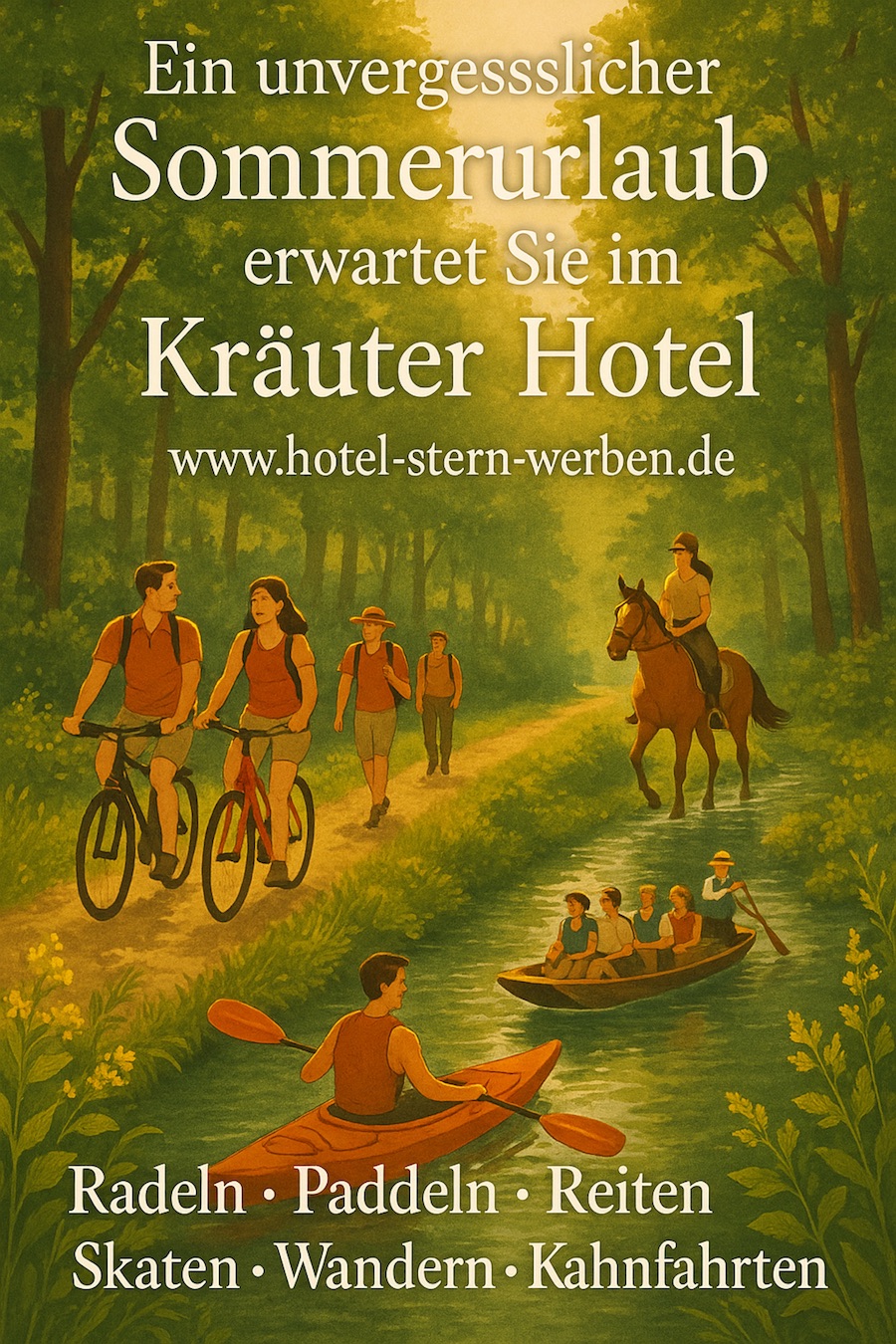 Sommerurlaub im Spreewald